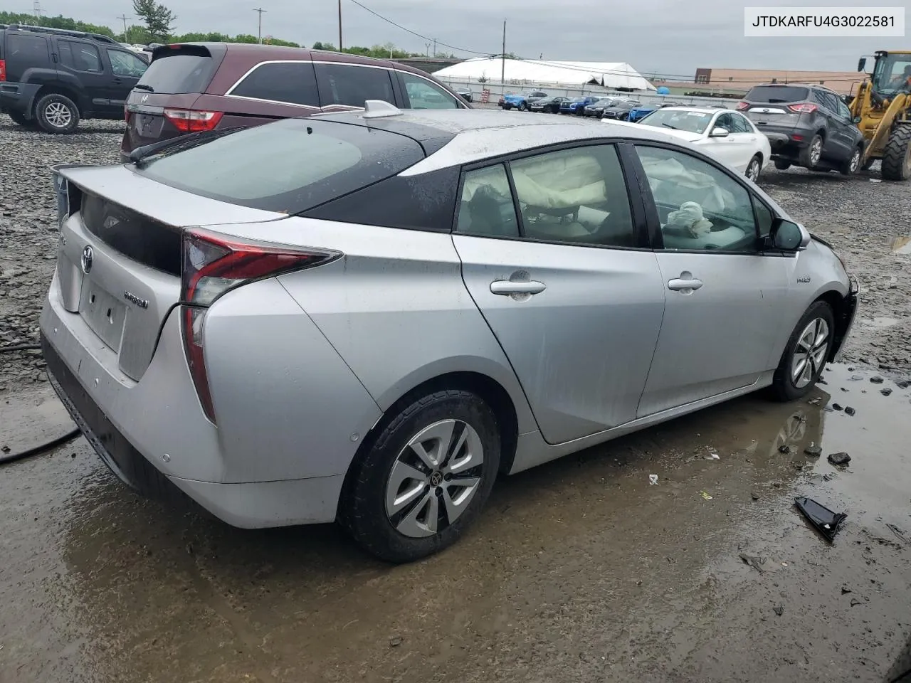 2016 Toyota Prius VIN: JTDKARFU4G3022581 Lot: 55346774