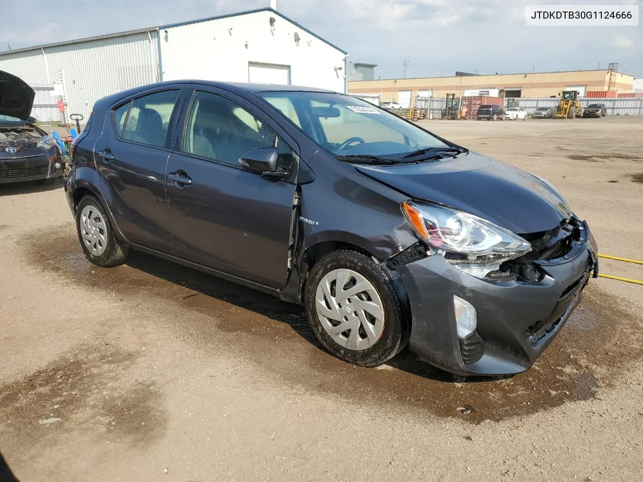 2016 Toyota Prius C VIN: JTDKDTB30G1124666 Lot: 55524344