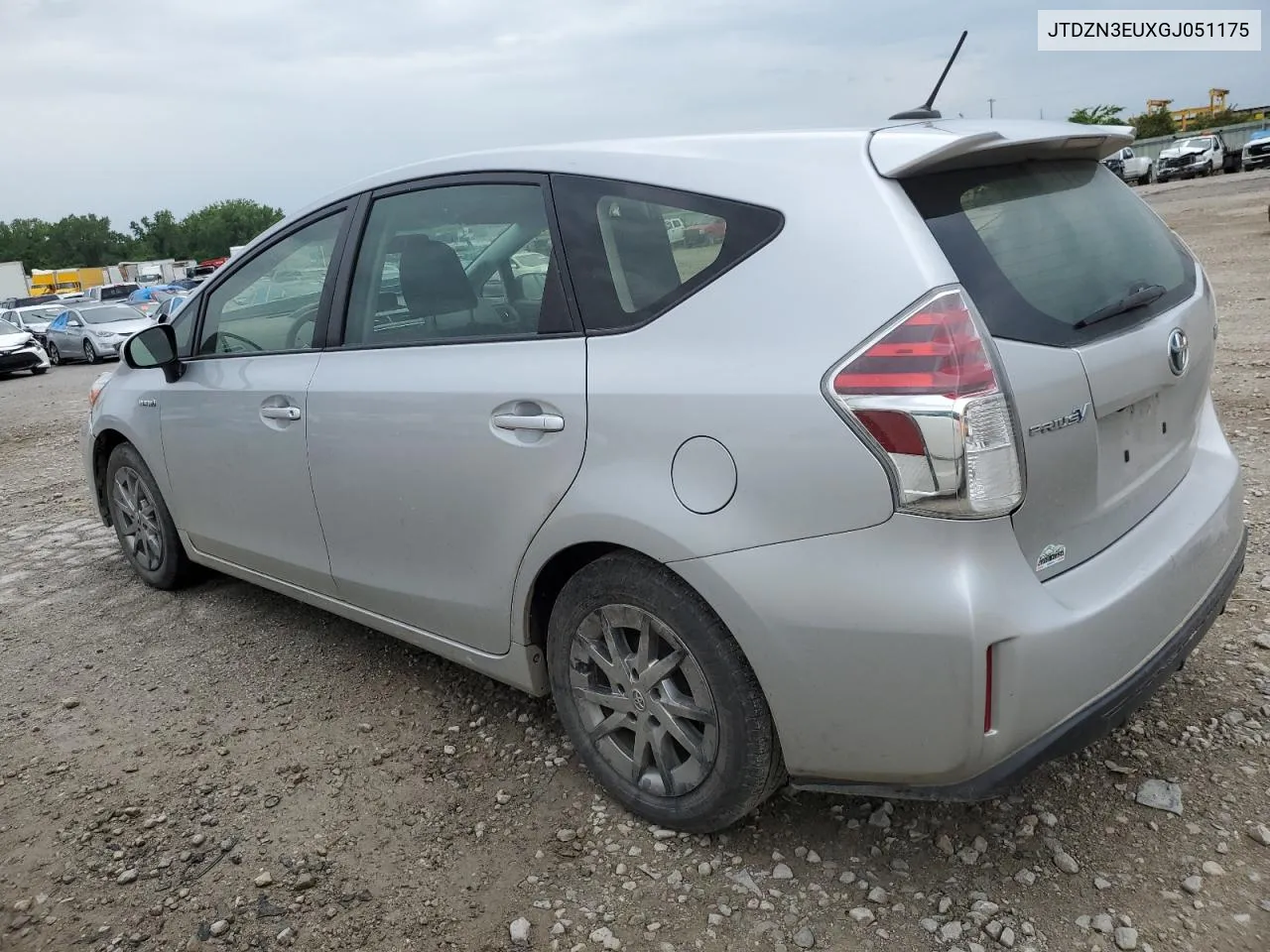 2016 Toyota Prius V VIN: JTDZN3EUXGJ051175 Lot: 57068704