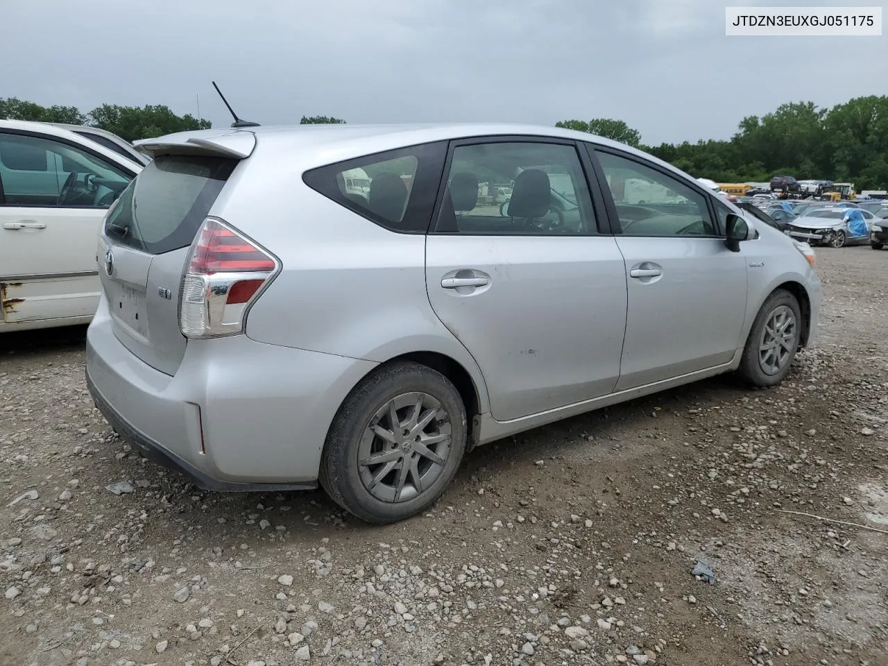 2016 Toyota Prius V VIN: JTDZN3EUXGJ051175 Lot: 57068704