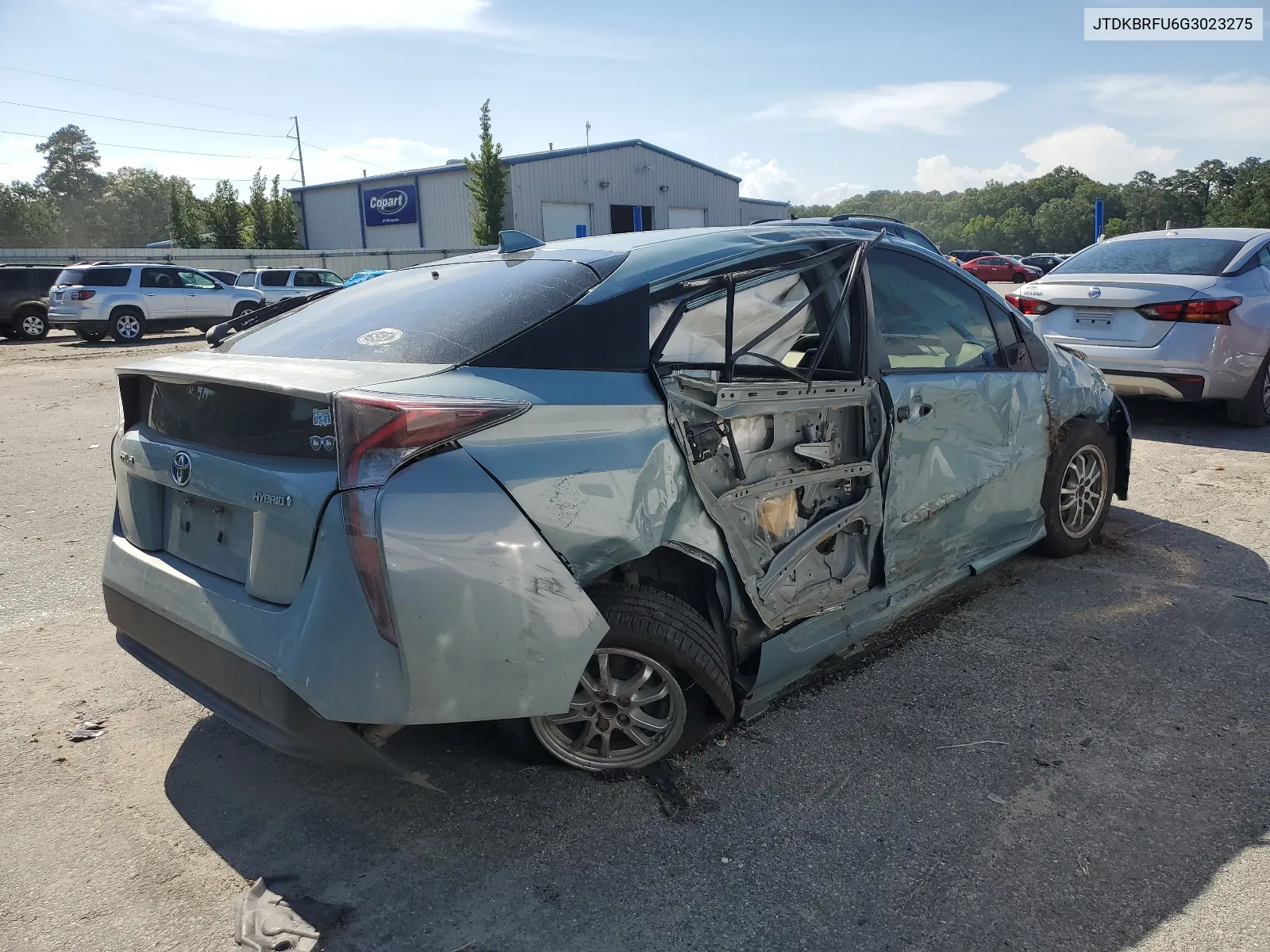 JTDKBRFU6G3023275 2016 Toyota Prius