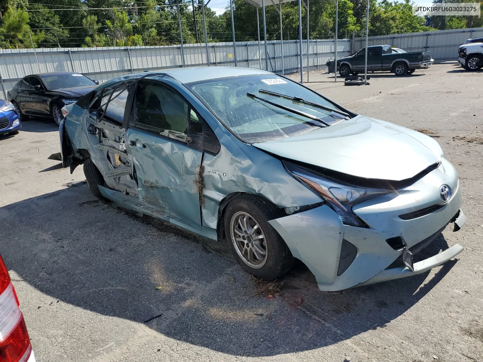 JTDKBRFU6G3023275 2016 Toyota Prius