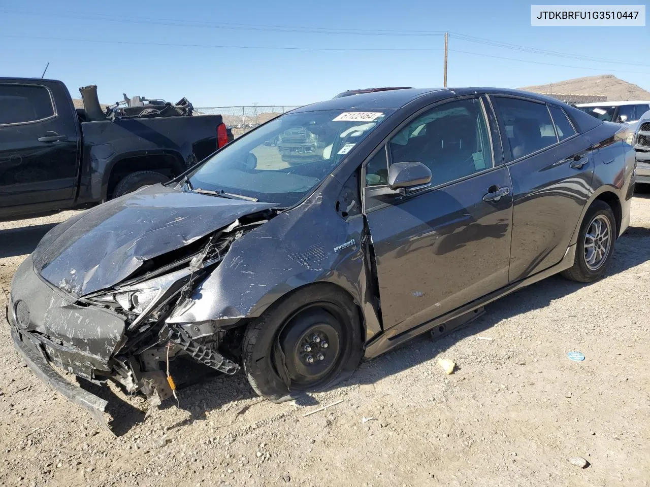 JTDKBRFU1G3510447 2016 Toyota Prius