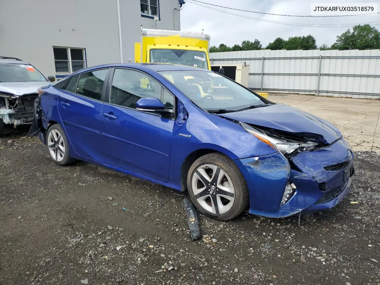 2016 Toyota Prius VIN: JTDKARFUXG3518579 Lot: 61256304