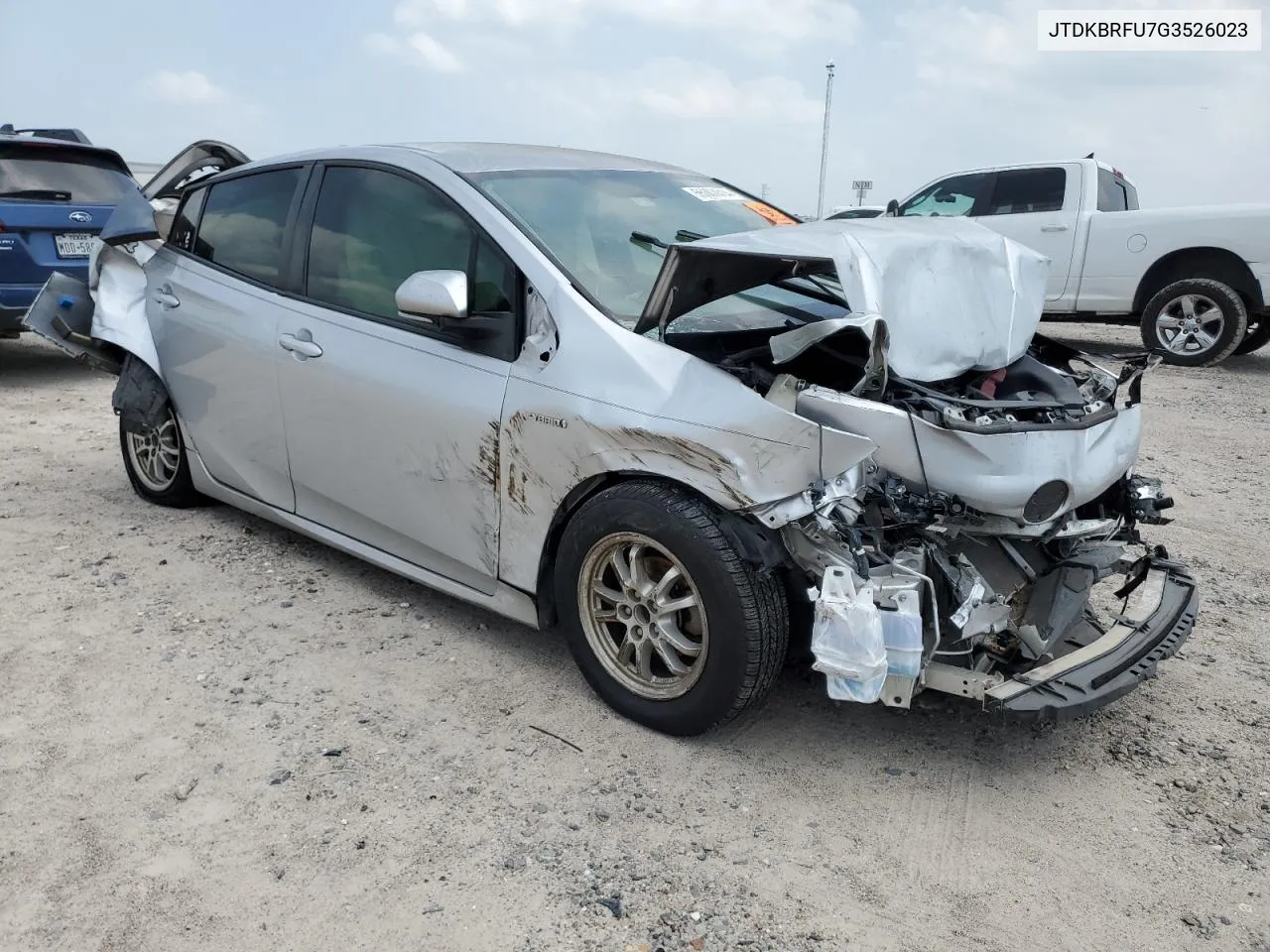 JTDKBRFU7G3526023 2016 Toyota Prius