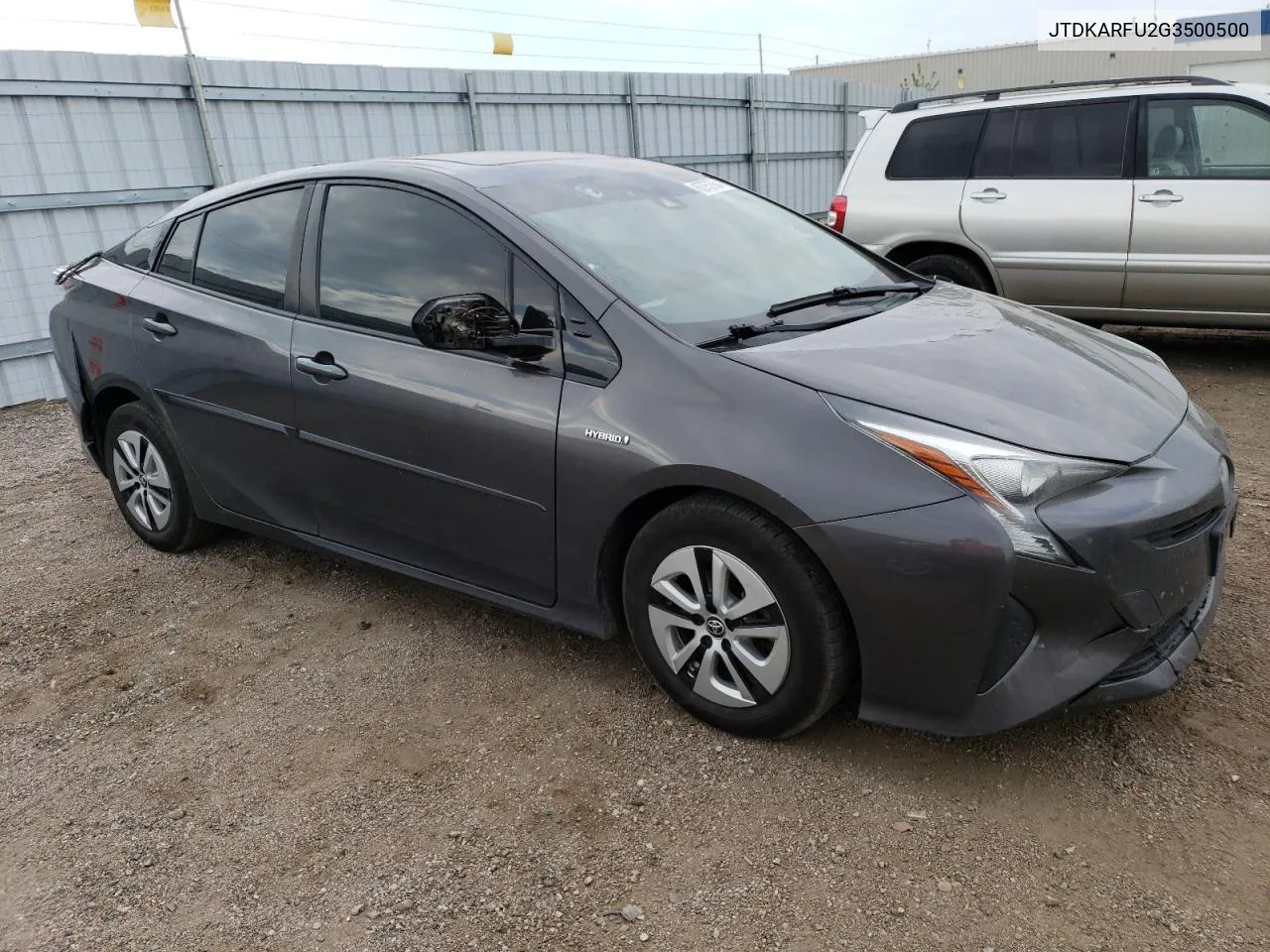 JTDKARFU2G3500500 2016 Toyota Prius