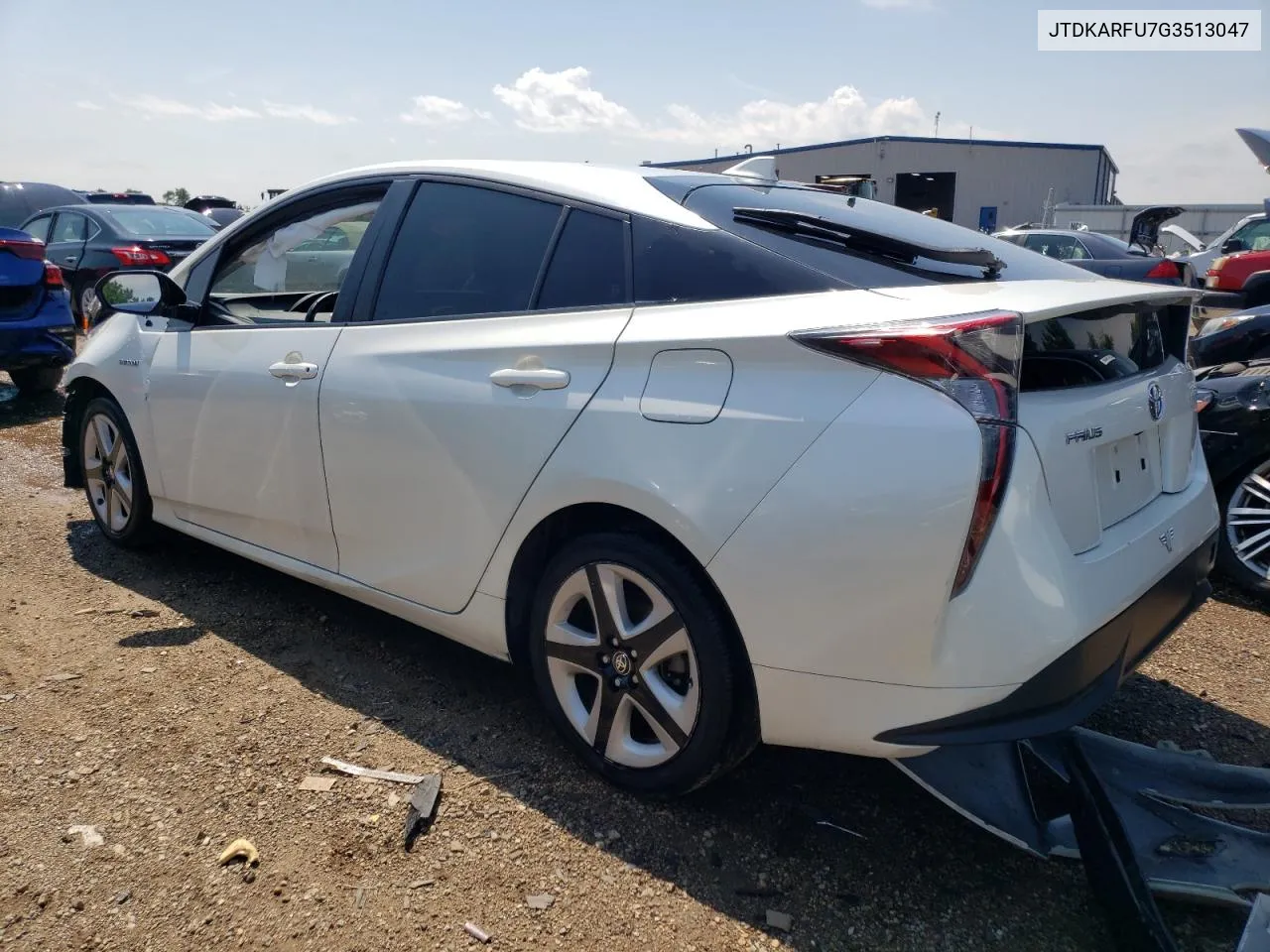 2016 Toyota Prius VIN: JTDKARFU7G3513047 Lot: 63388344