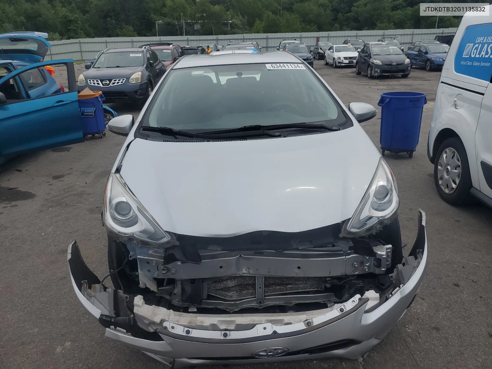 JTDKDTB32G1135832 2016 Toyota Prius C