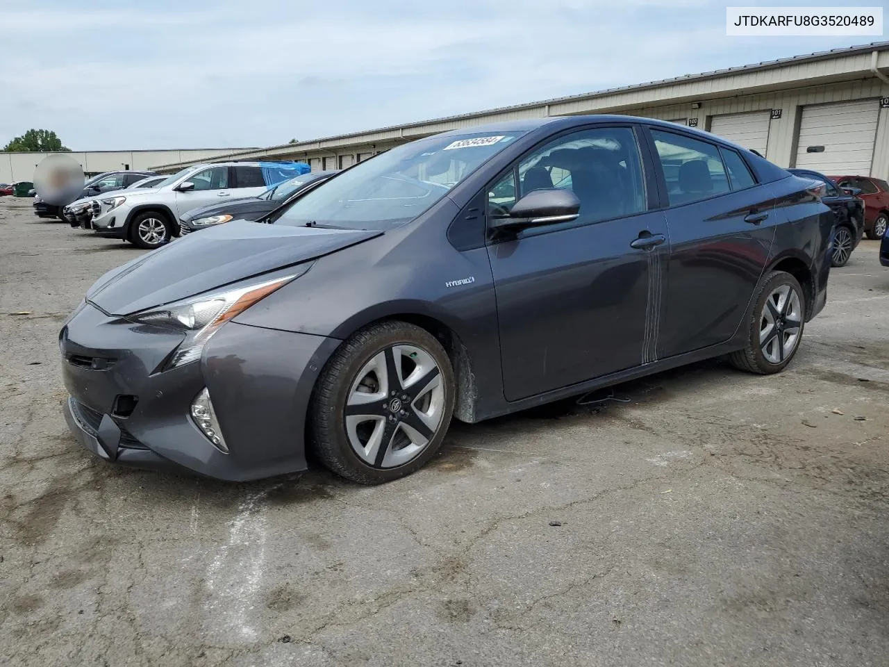 2016 Toyota Prius VIN: JTDKARFU8G3520489 Lot: 63634584