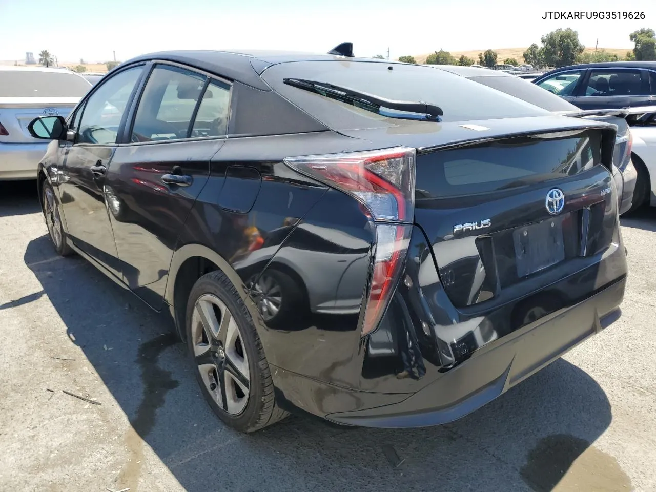 2016 Toyota Prius VIN: JTDKARFU9G3519626 Lot: 64319594