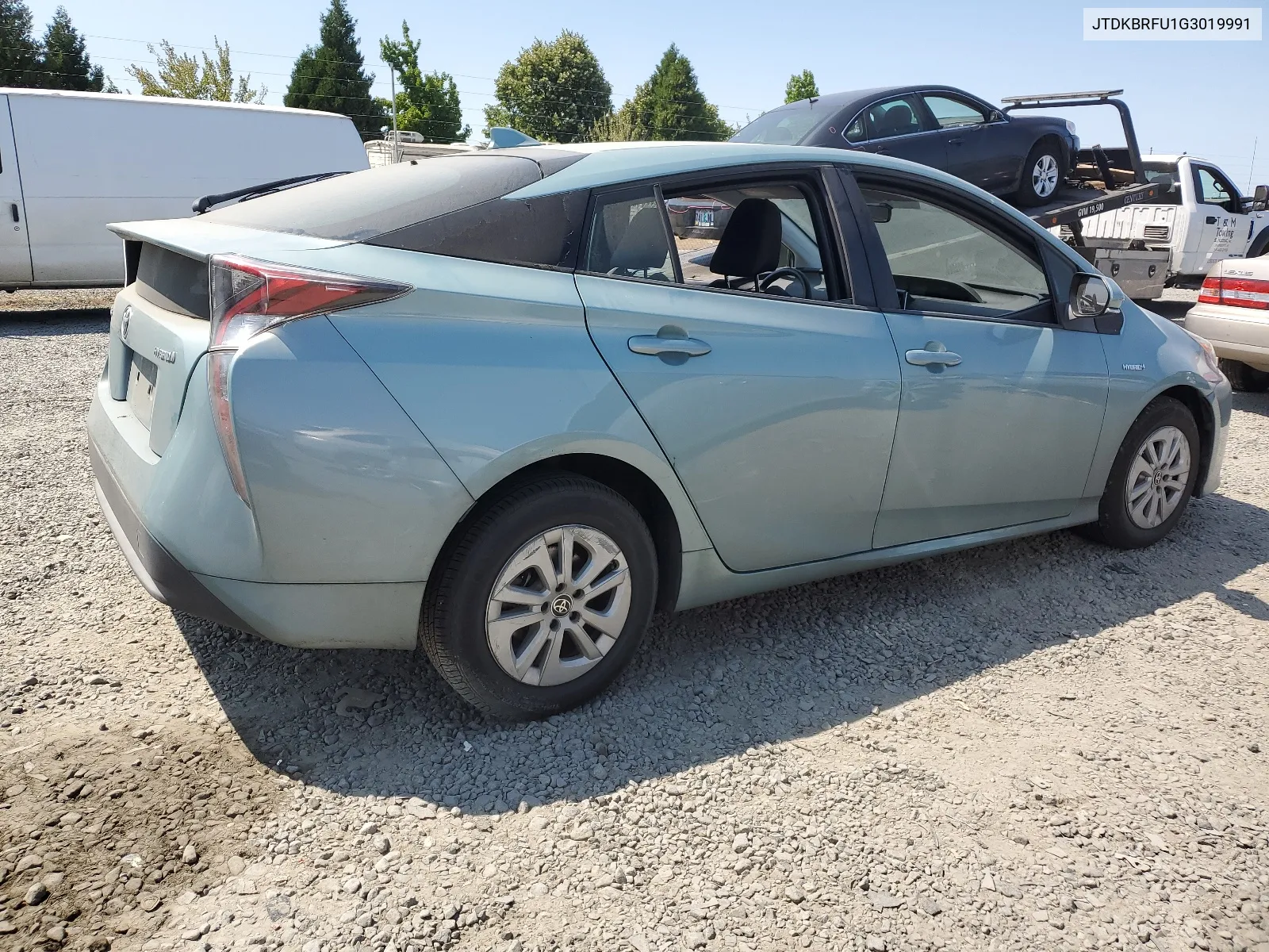 2016 Toyota Prius VIN: JTDKBRFU1G3019991 Lot: 64693744