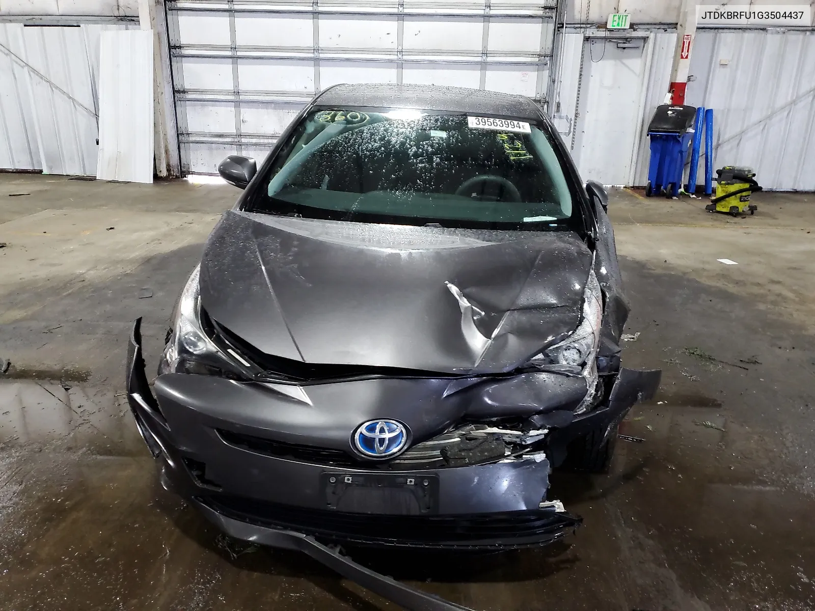 JTDKBRFU1G3504437 2016 Toyota Prius