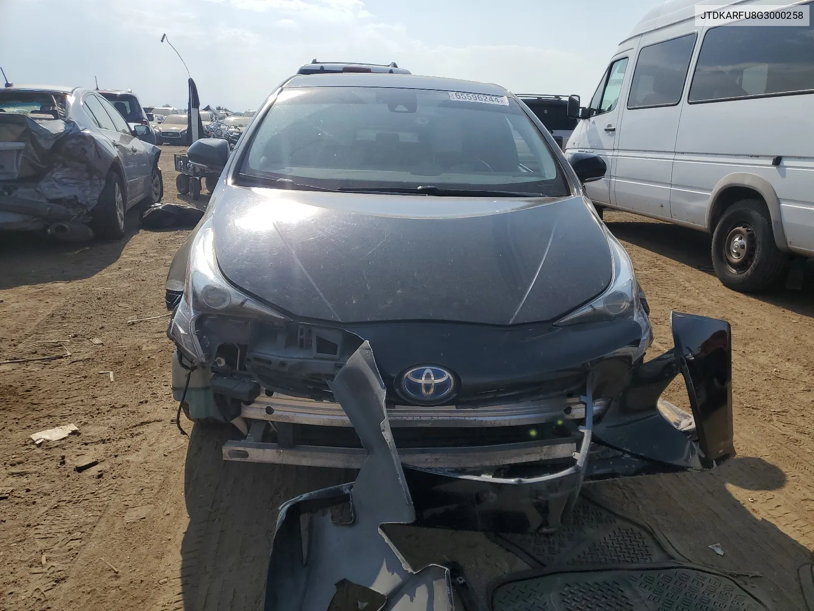 JTDKARFU8G3000258 2016 Toyota Prius