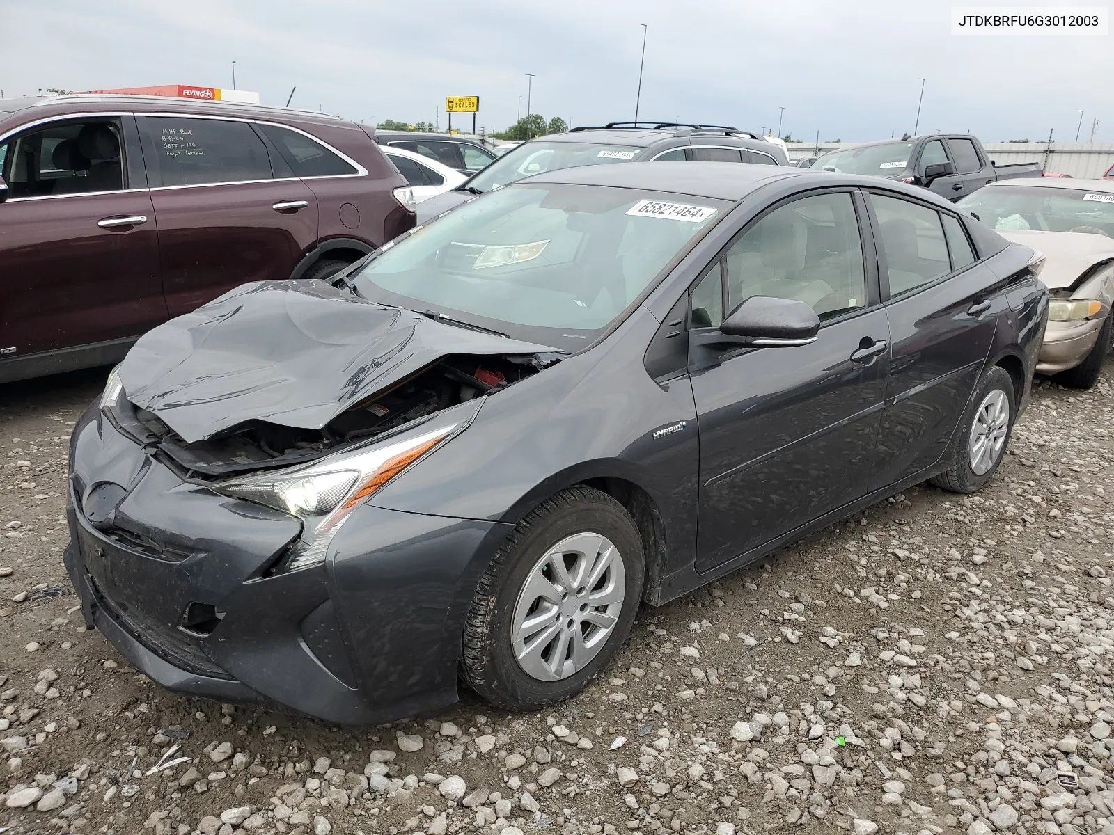 JTDKBRFU6G3012003 2016 Toyota Prius