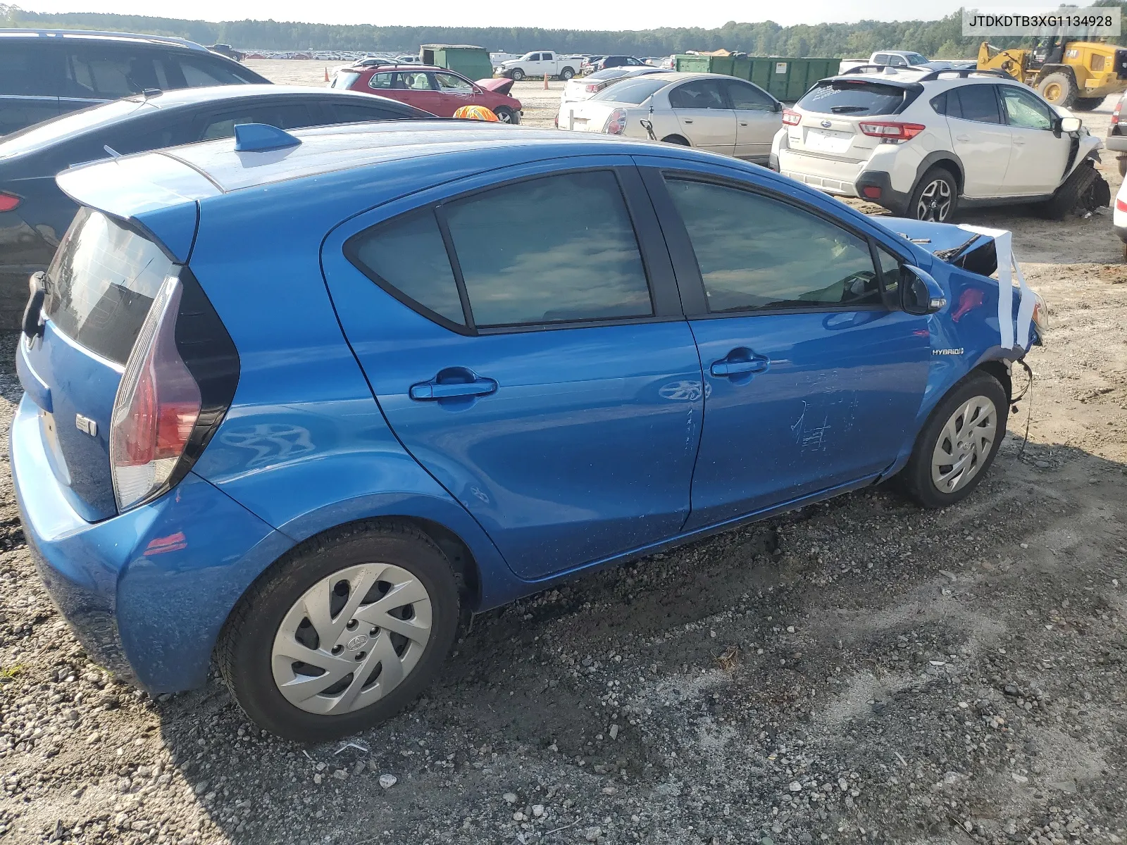 JTDKDTB3XG1134928 2016 Toyota Prius C