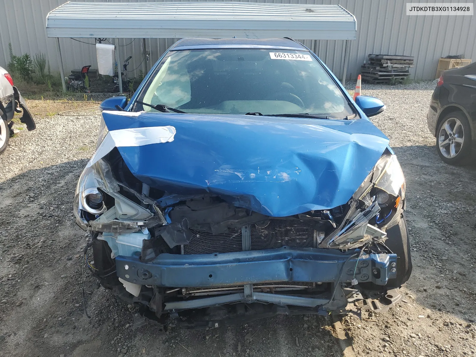 JTDKDTB3XG1134928 2016 Toyota Prius C