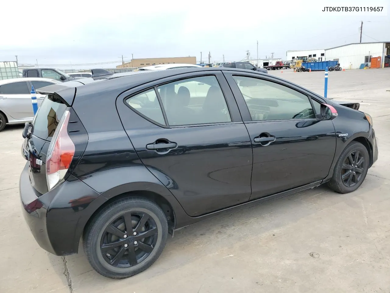 2016 Toyota Prius C VIN: JTDKDTB37G1119657 Lot: 66321564