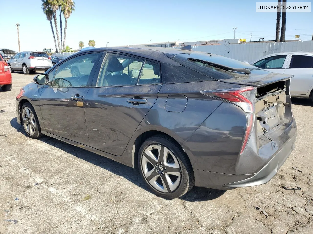 JTDKARFU5G3517842 2016 Toyota Prius