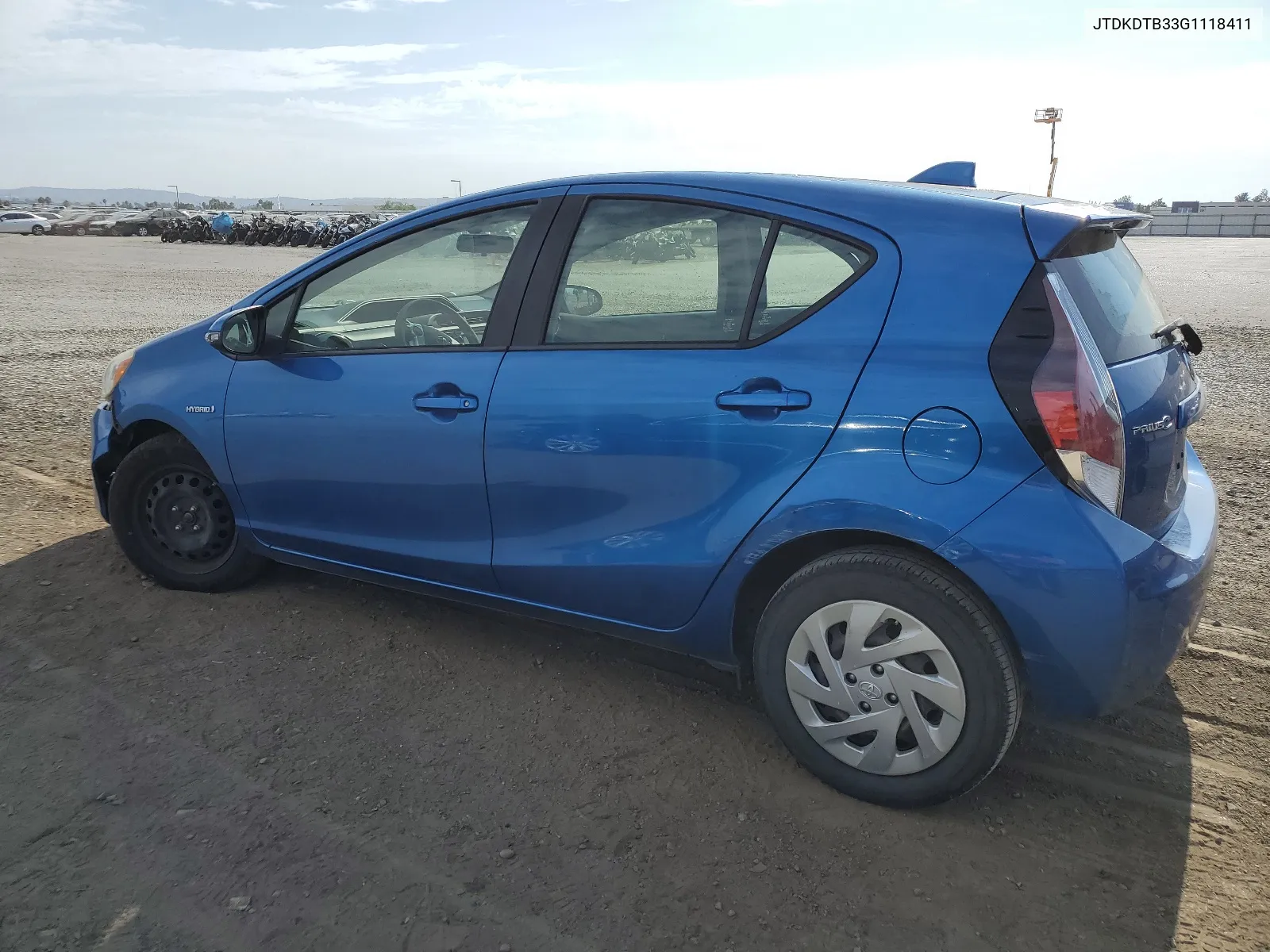 JTDKDTB33G1118411 2016 Toyota Prius C