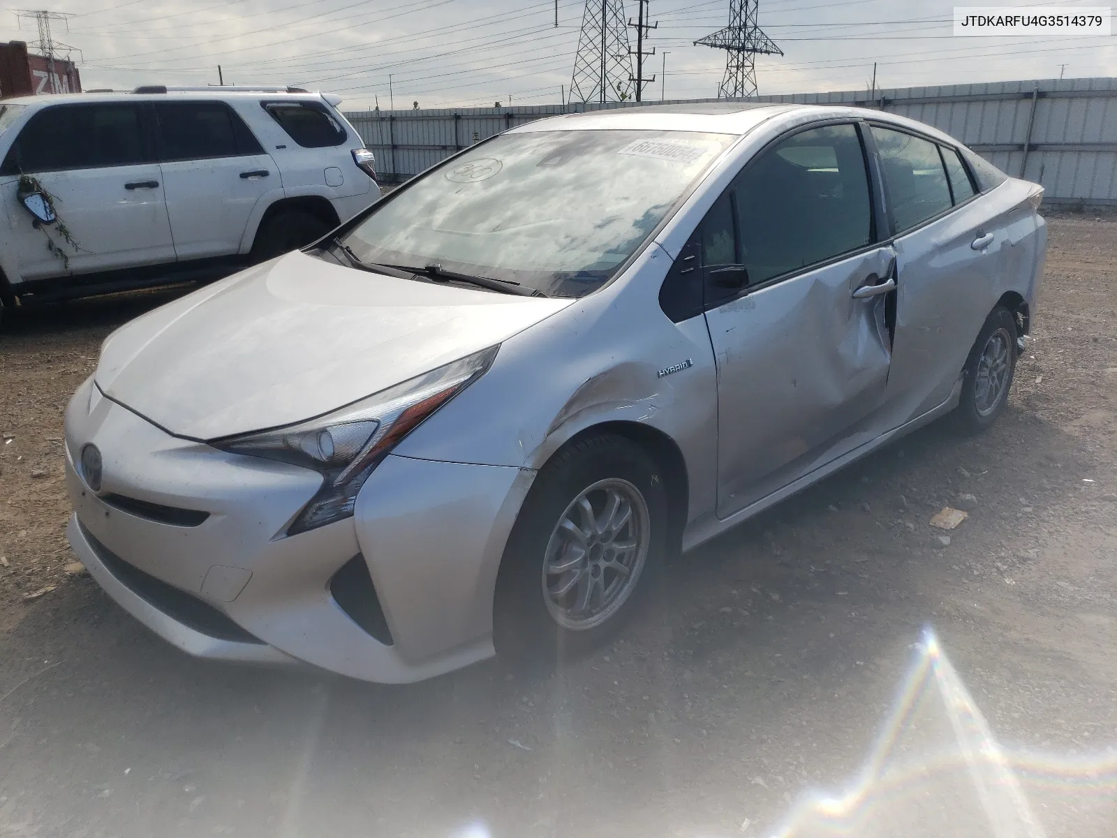 JTDKARFU4G3514379 2016 Toyota Prius