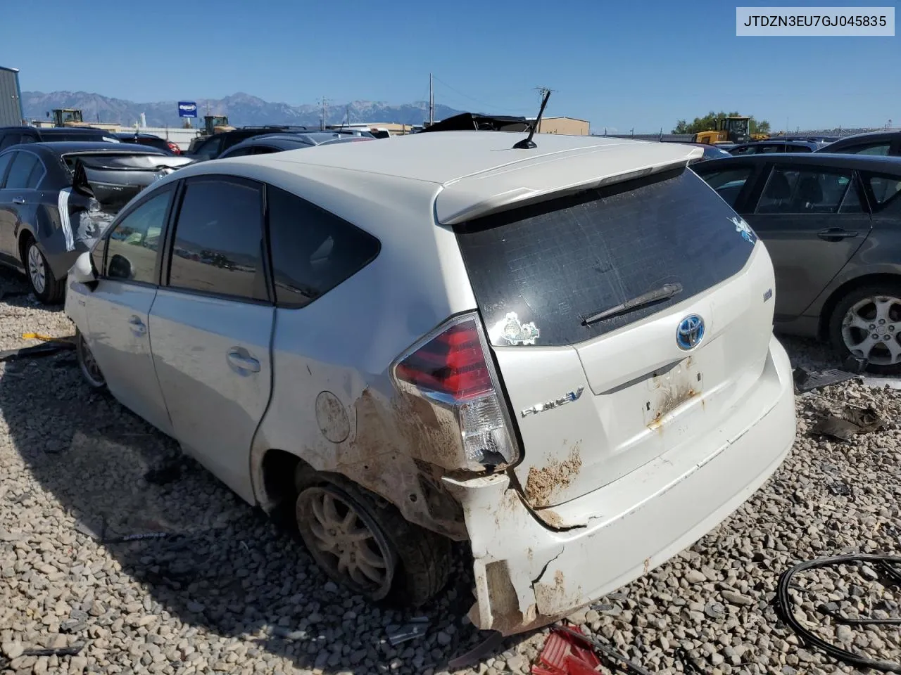 2016 Toyota Prius V VIN: JTDZN3EU7GJ045835 Lot: 67548544