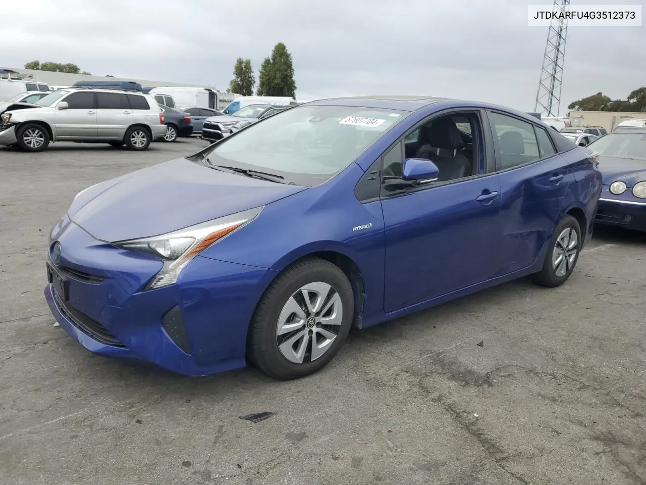 JTDKARFU4G3512373 2016 Toyota Prius