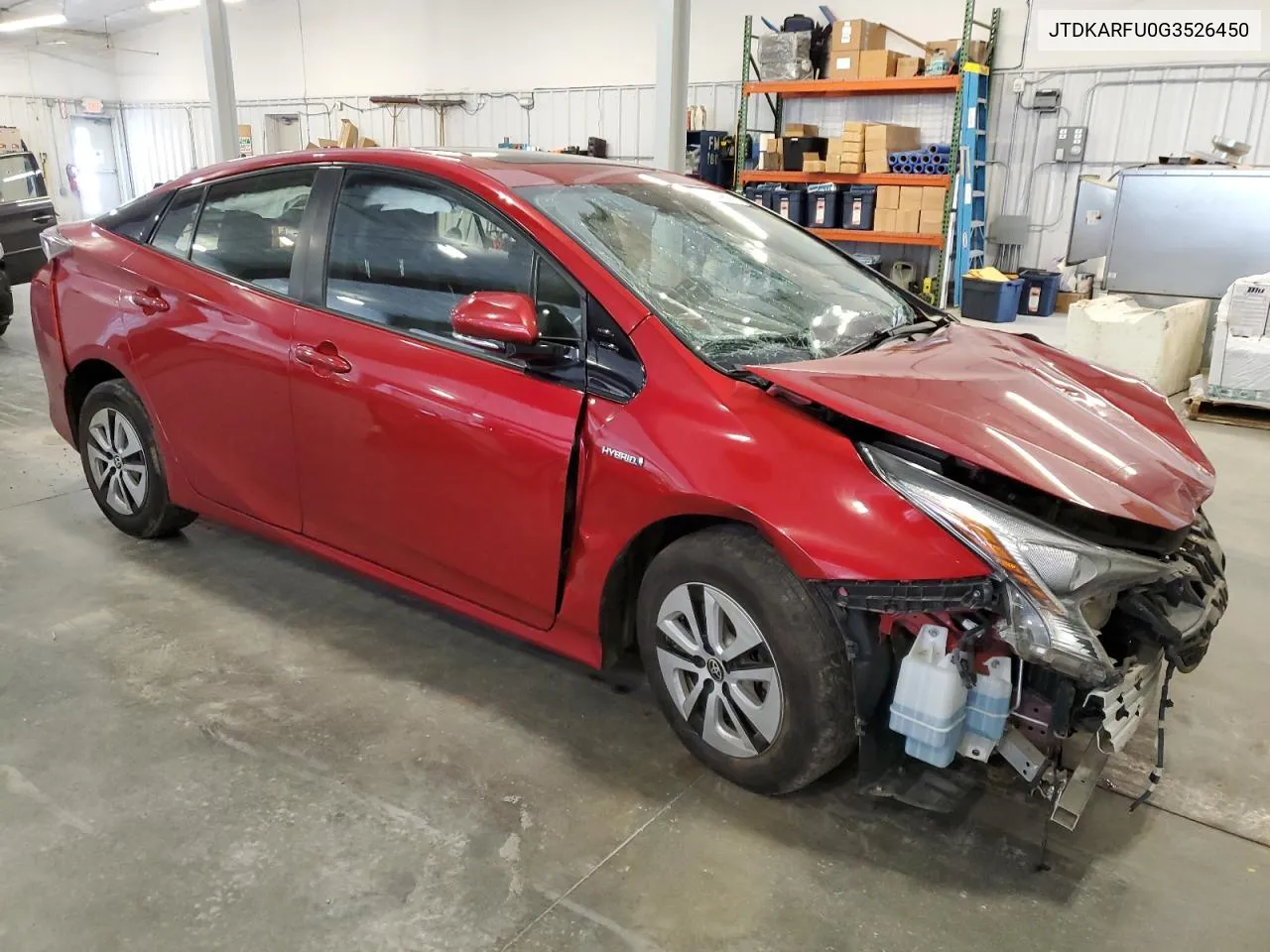 2016 Toyota Prius VIN: JTDKARFU0G3526450 Lot: 67634974