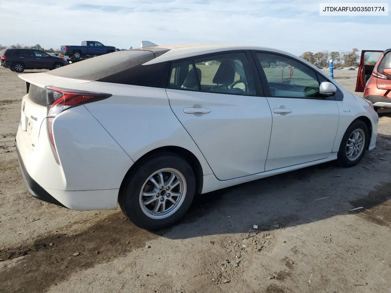 2016 Toyota Prius VIN: JTDKARFU0G3501774 Lot: 67740634