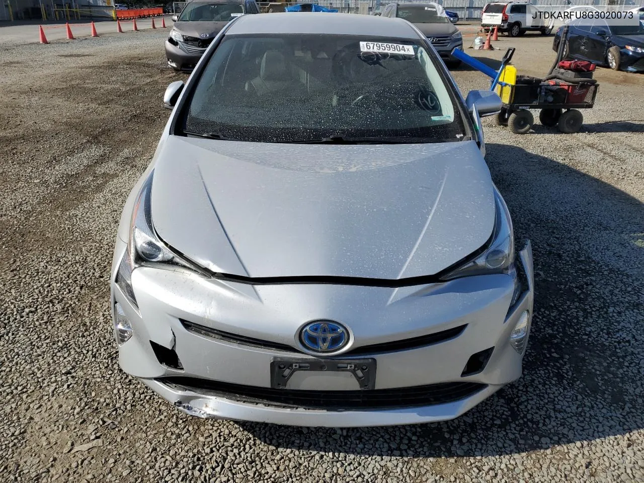 2016 Toyota Prius VIN: JTDKARFU8G3020073 Lot: 67959904