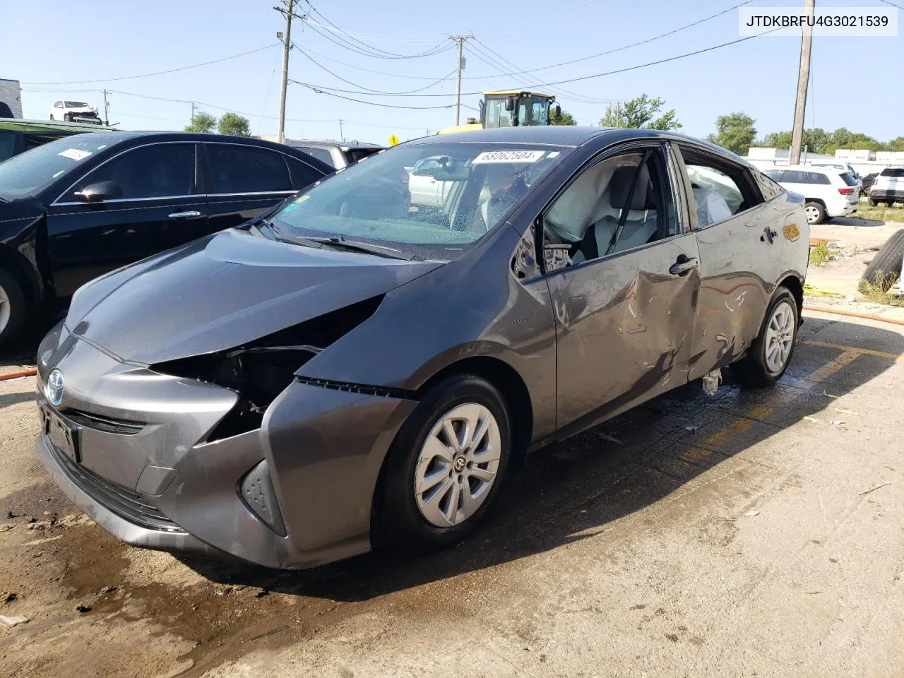 JTDKBRFU4G3021539 2016 Toyota Prius