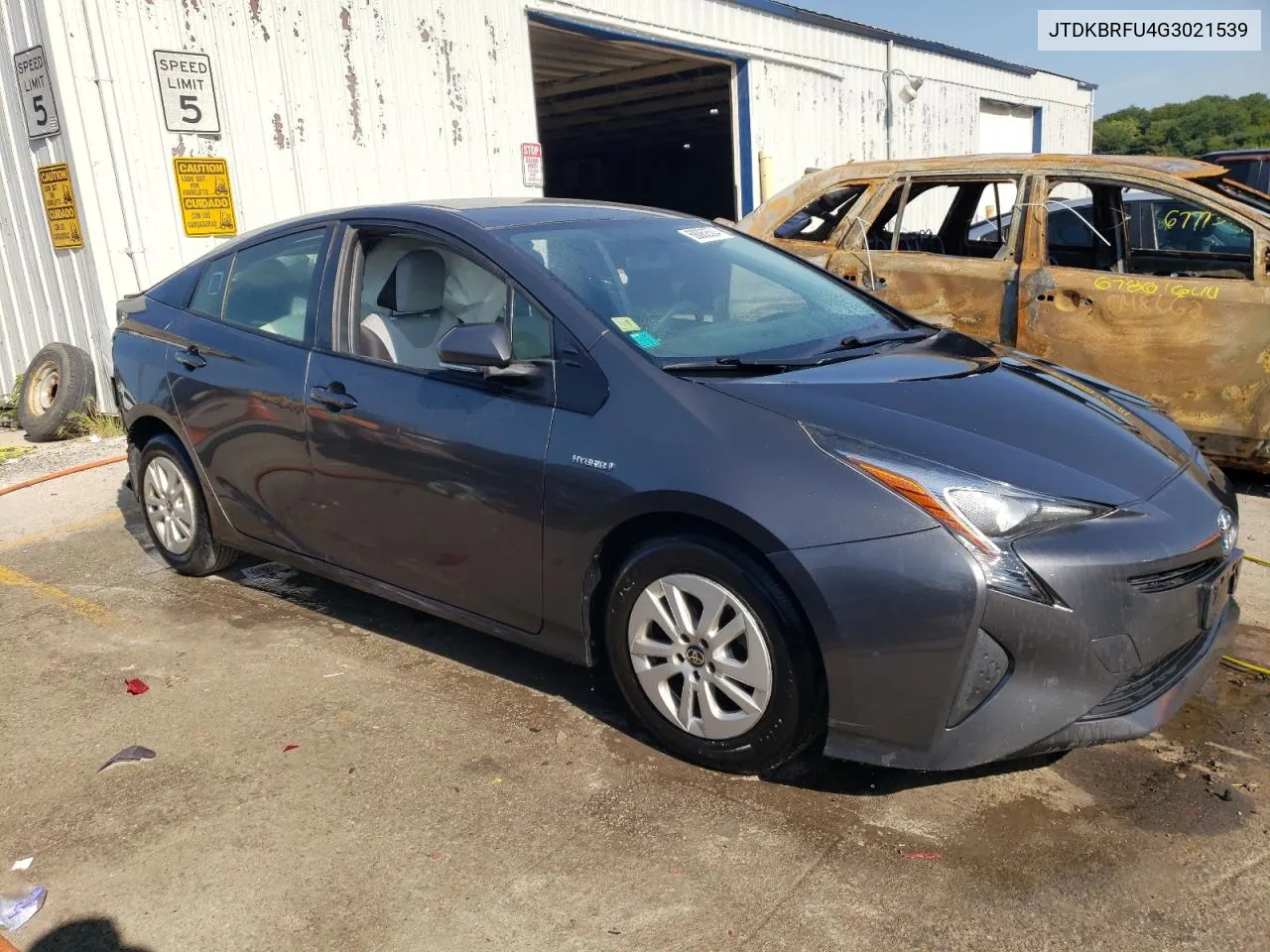 JTDKBRFU4G3021539 2016 Toyota Prius