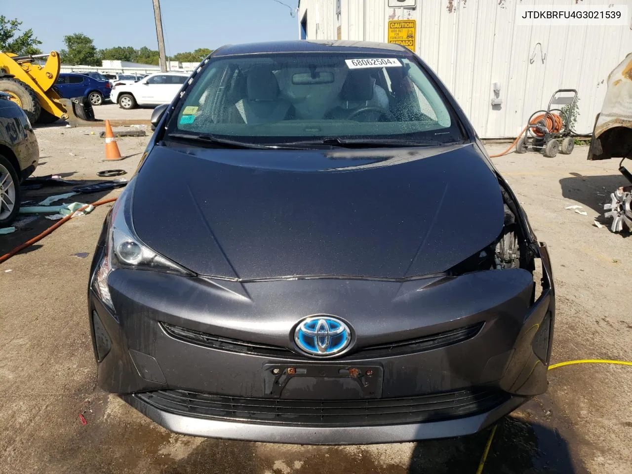 2016 Toyota Prius VIN: JTDKBRFU4G3021539 Lot: 68062504