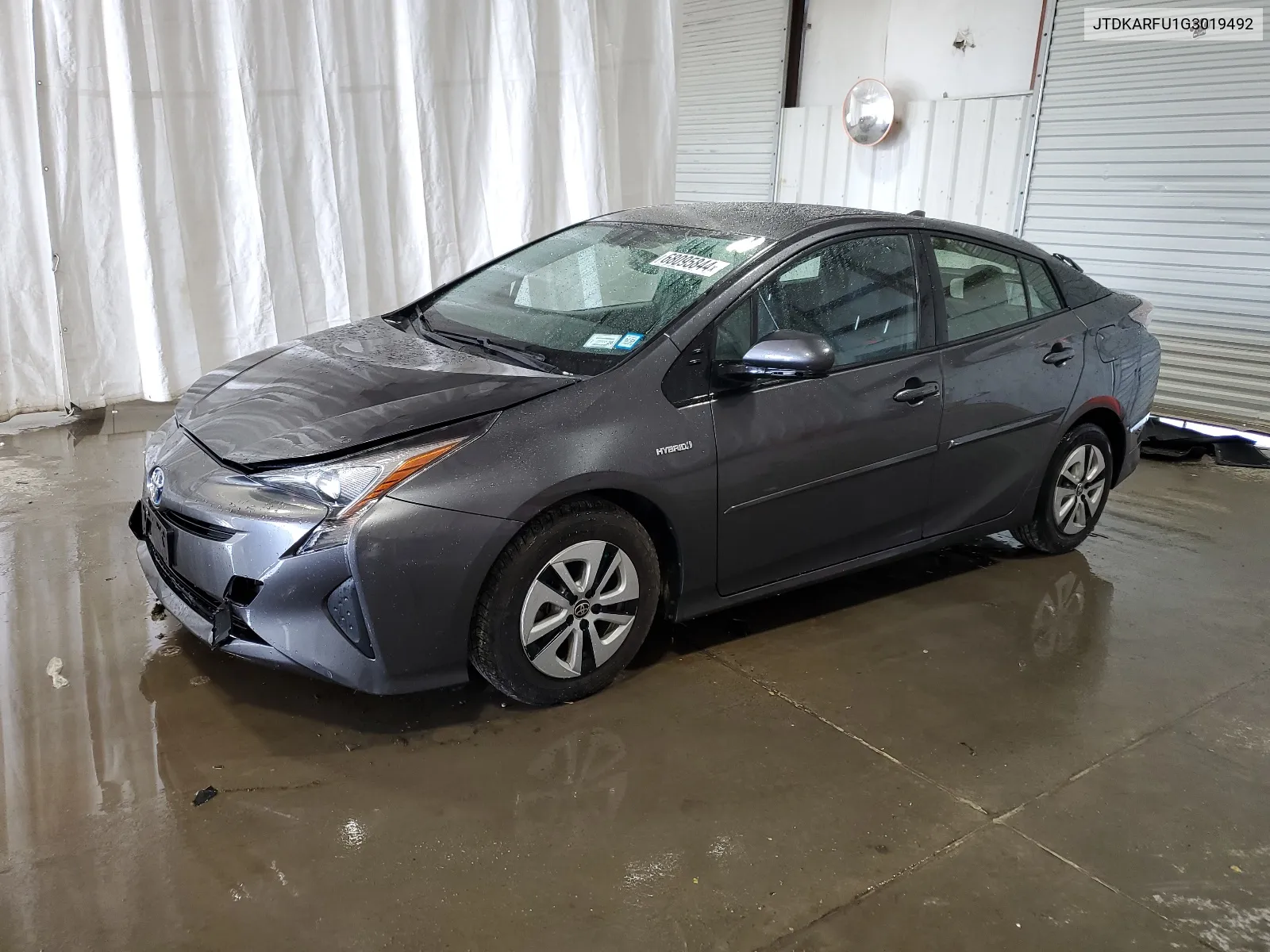 2016 Toyota Prius VIN: JTDKARFU1G3019492 Lot: 68095844