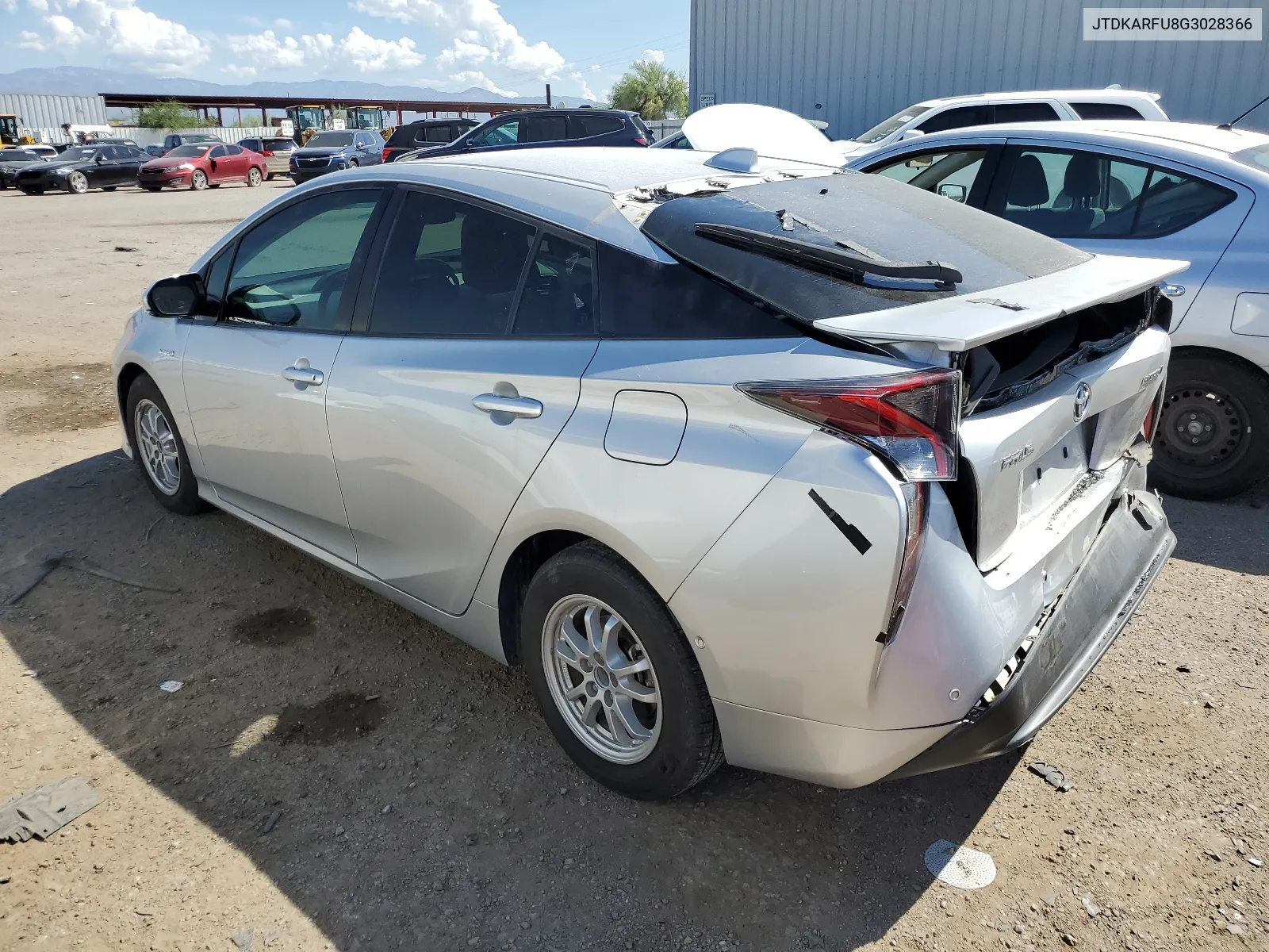 2016 Toyota Prius VIN: JTDKARFU8G3028366 Lot: 68656394