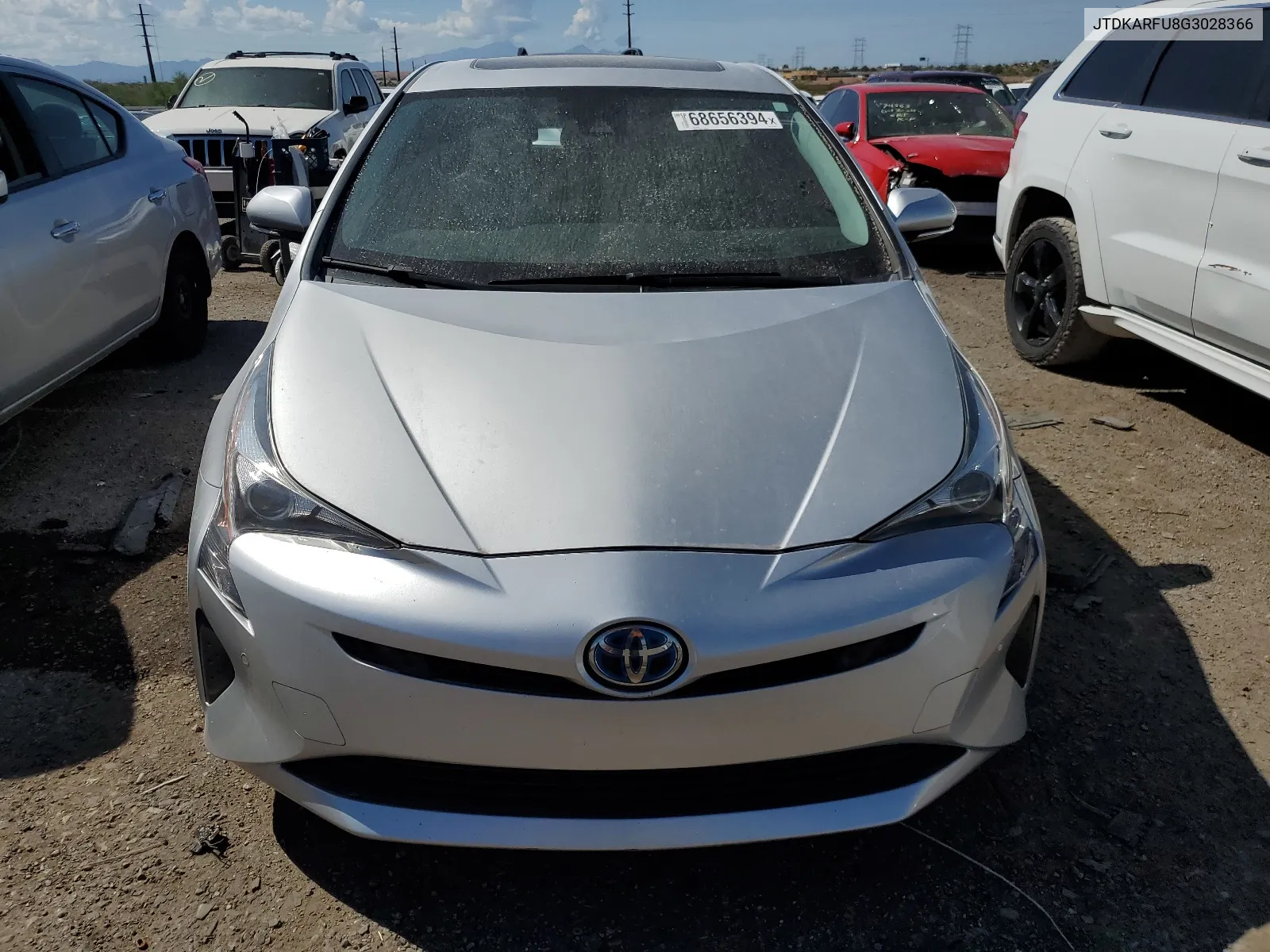 JTDKARFU8G3028366 2016 Toyota Prius