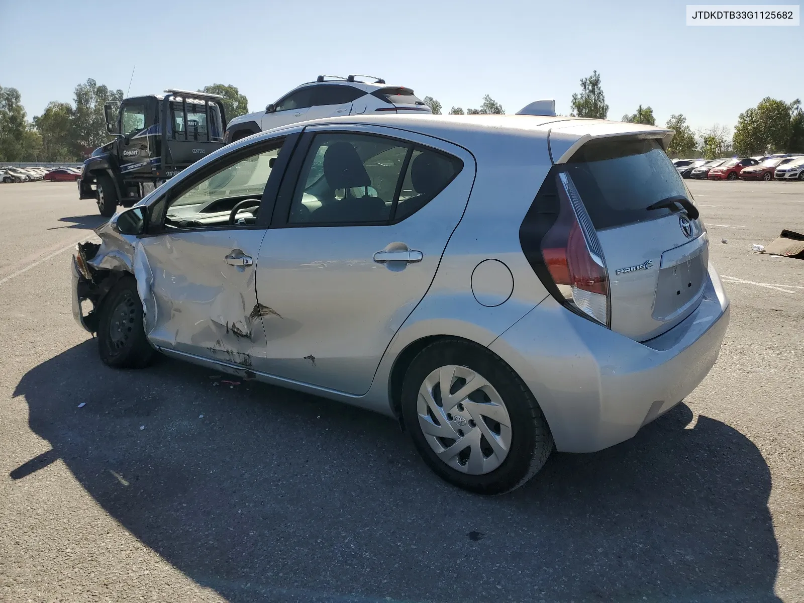 2016 Toyota Prius C VIN: JTDKDTB33G1125682 Lot: 68662274