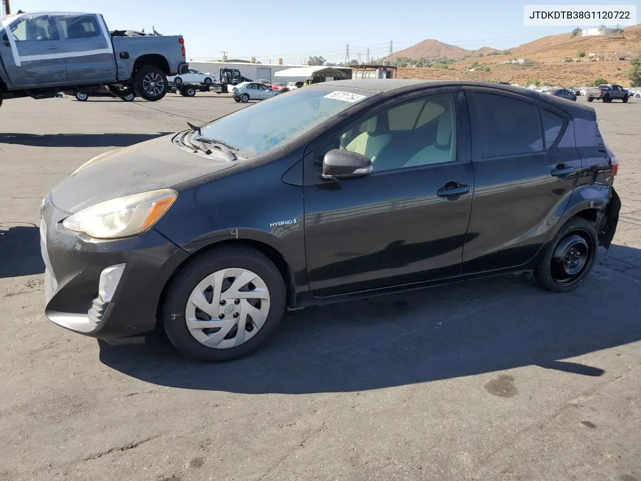 JTDKDTB38G1120722 2016 Toyota Prius C