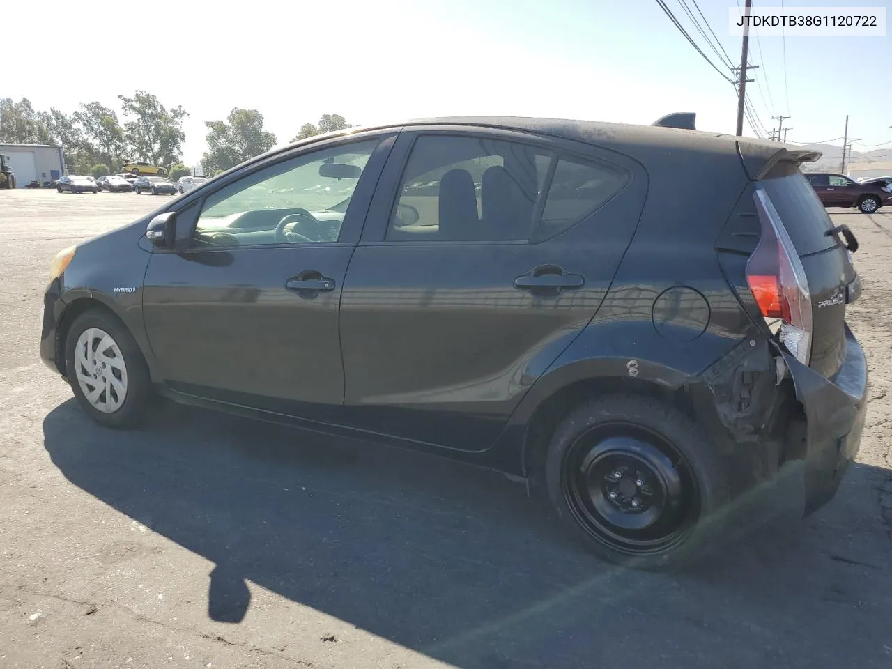 JTDKDTB38G1120722 2016 Toyota Prius C