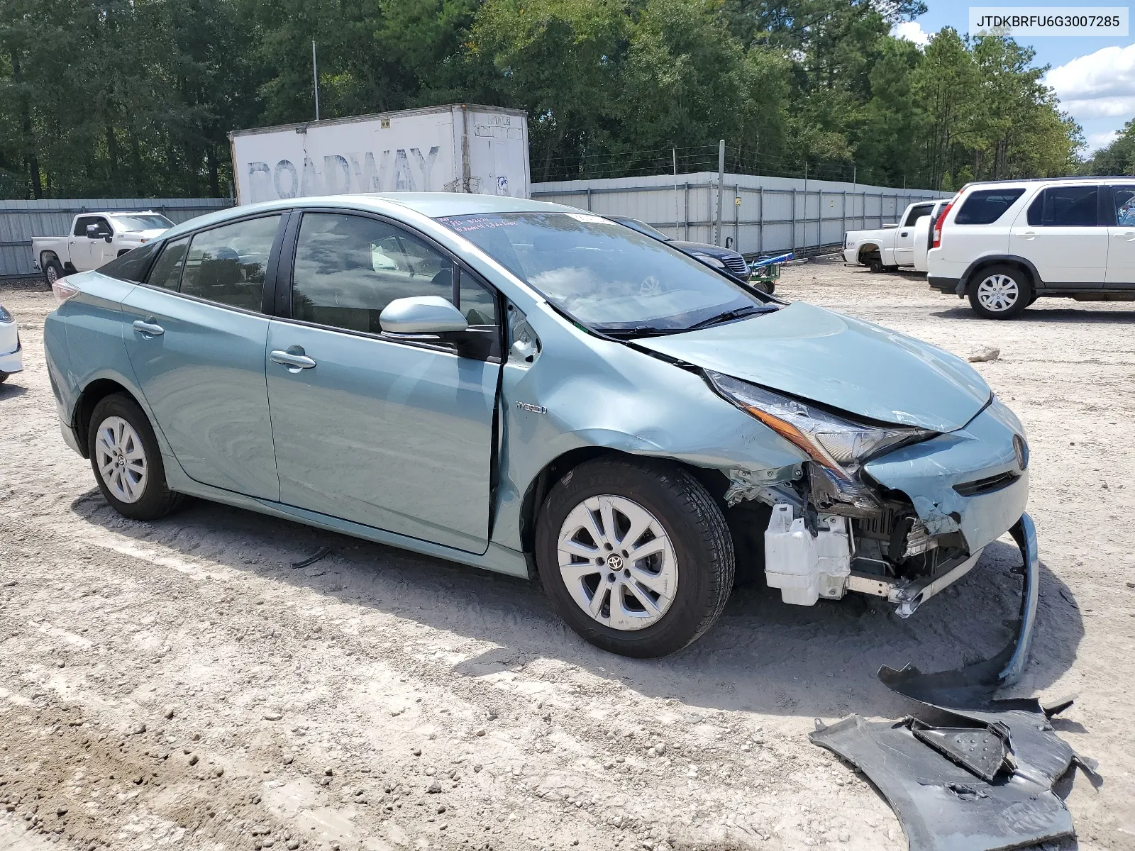 JTDKBRFU6G3007285 2016 Toyota Prius