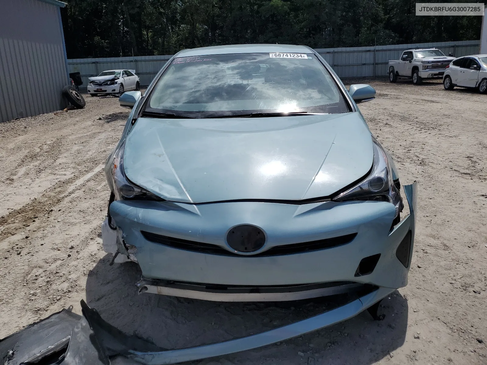 JTDKBRFU6G3007285 2016 Toyota Prius