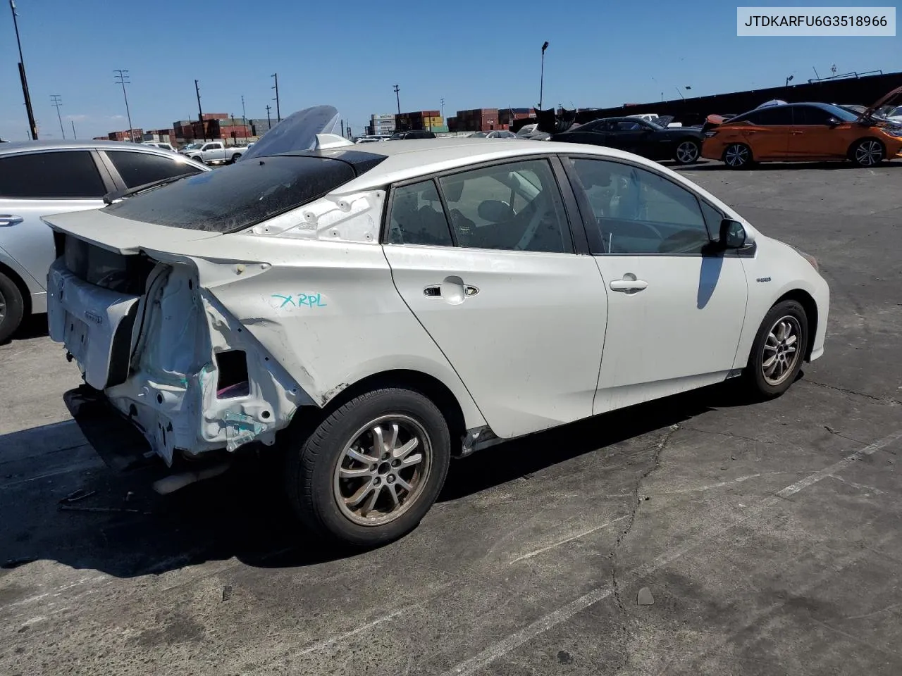 JTDKARFU6G3518966 2016 Toyota Prius