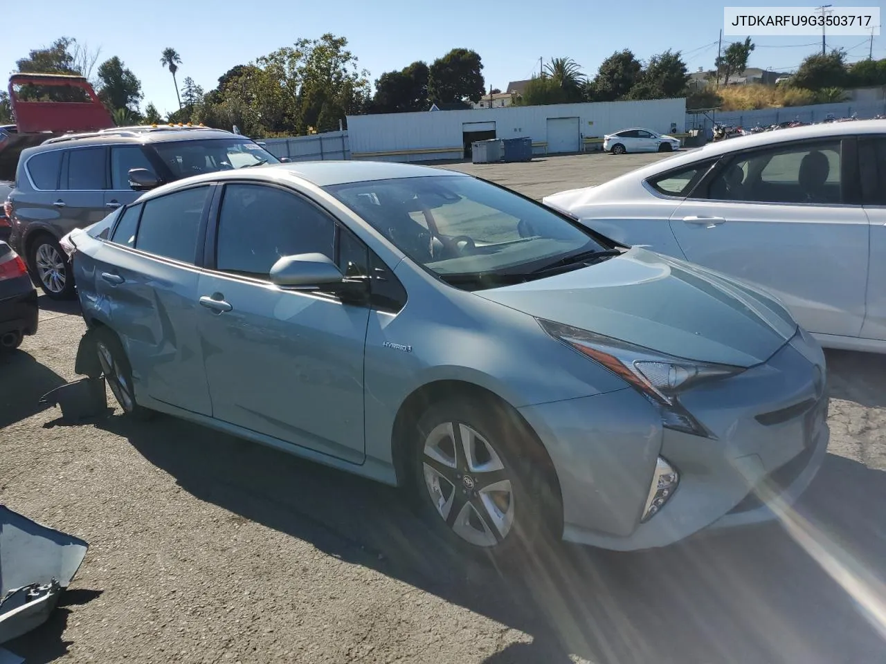 2016 Toyota Prius VIN: JTDKARFU9G3503717 Lot: 68930294