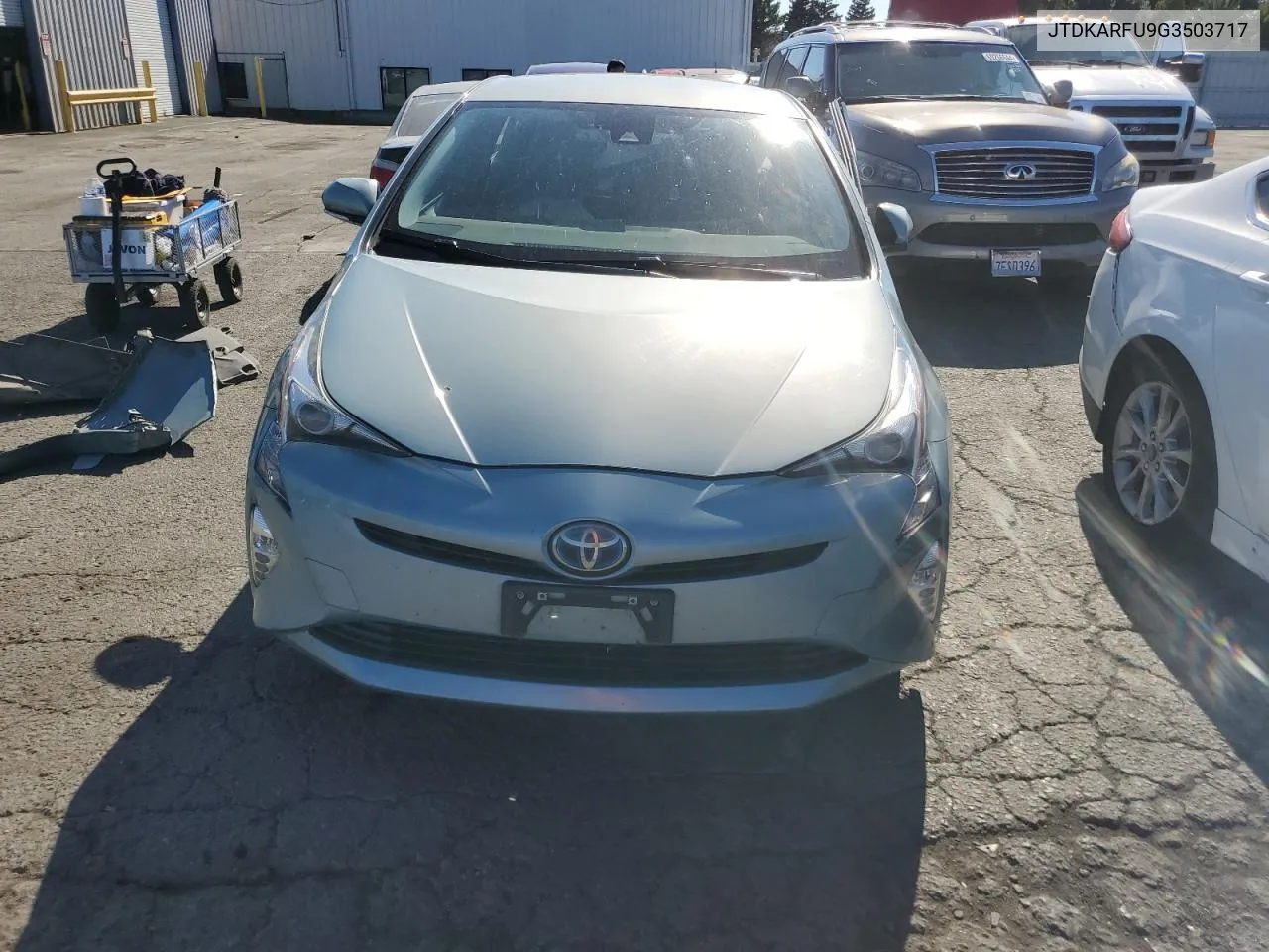 2016 Toyota Prius VIN: JTDKARFU9G3503717 Lot: 68930294