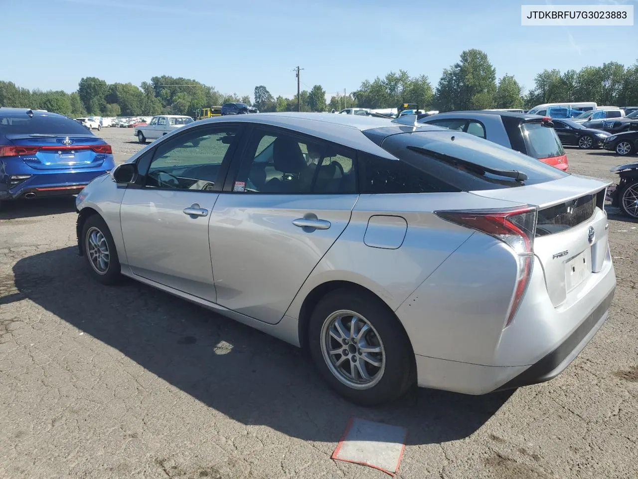 2016 Toyota Prius VIN: JTDKBRFU7G3023883 Lot: 69062654