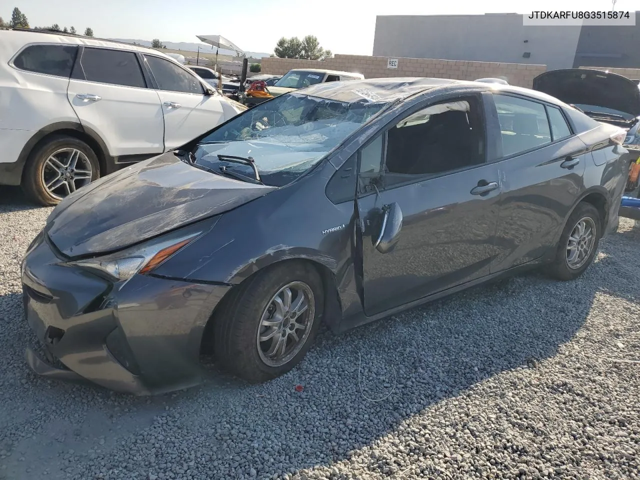 JTDKARFU8G3515874 2016 Toyota Prius