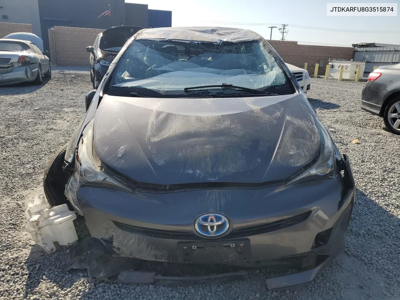 JTDKARFU8G3515874 2016 Toyota Prius