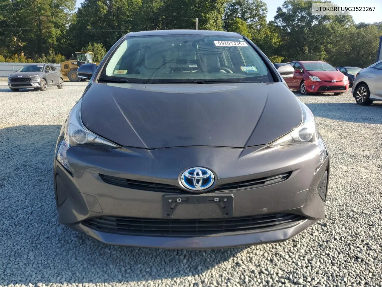 JTDKBRFU9G3523267 2016 Toyota Prius