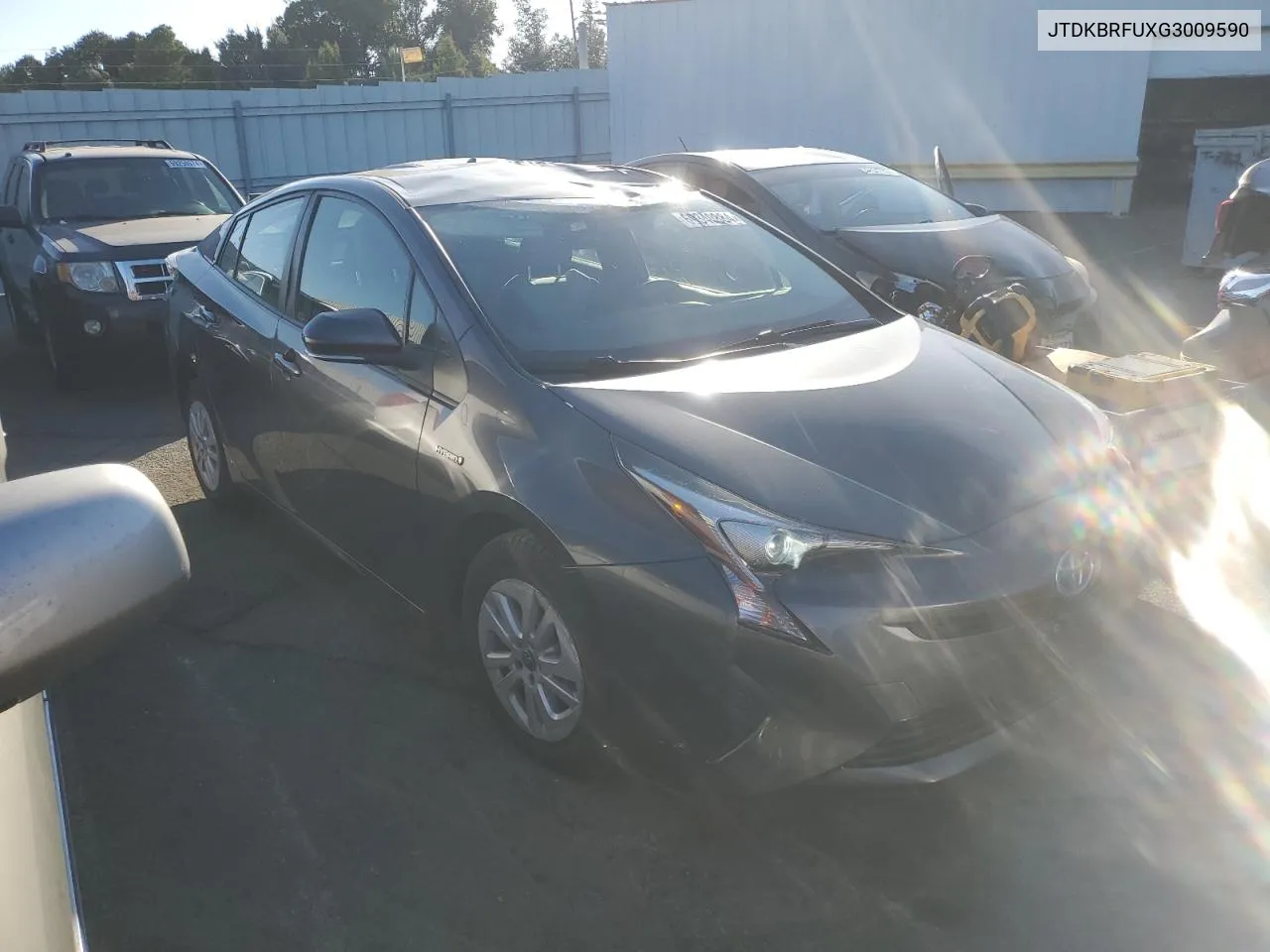 2016 Toyota Prius VIN: JTDKBRFUXG3009590 Lot: 69340884