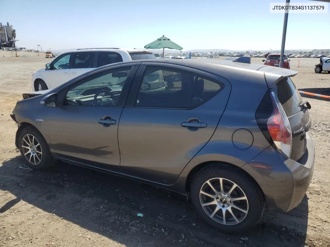 2016 Toyota Prius C VIN: JTDKDTB34G1137579 Lot: 69434994