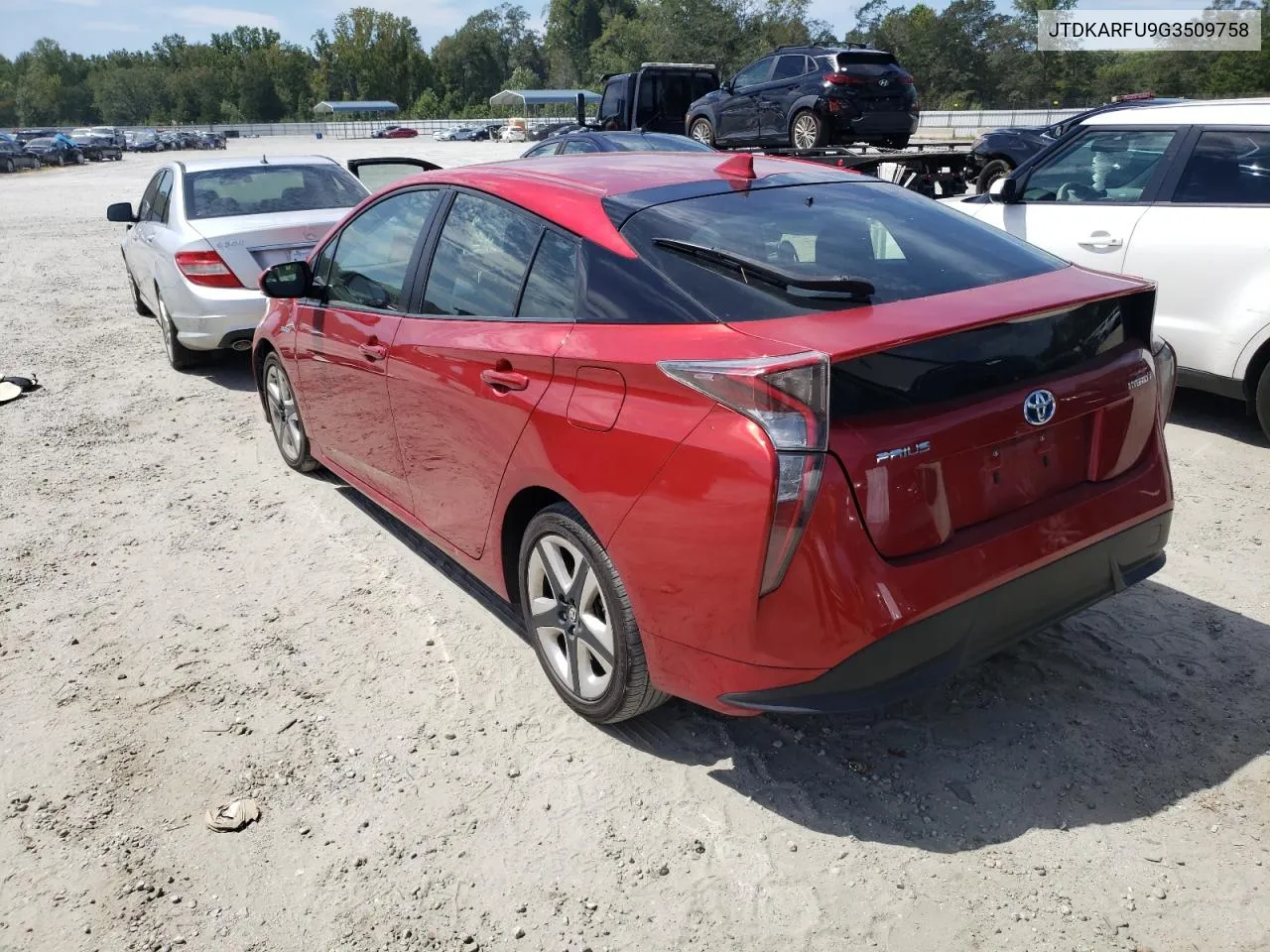 2016 Toyota Prius VIN: JTDKARFU9G3509758 Lot: 69439164